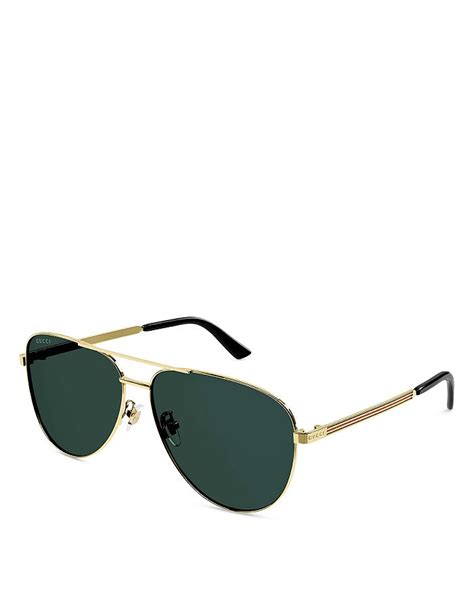 gucci vintage pilot|Gucci Kering Vintage Web Pilot Sunglasses, 63mm .